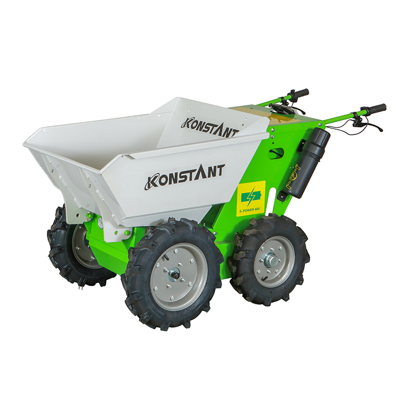Motor DC sem escova de 1000w All Terrian Concrete Buggy Full Electric Mini Dumper