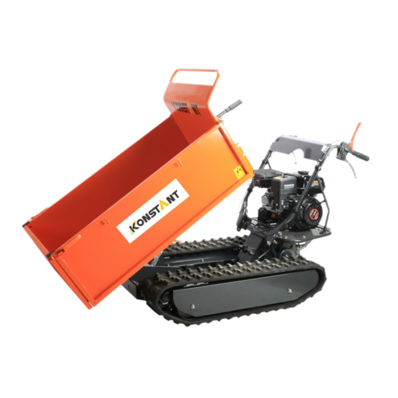 500 kg de petrolha rastreada para barrow jardard rastreador mini dumper